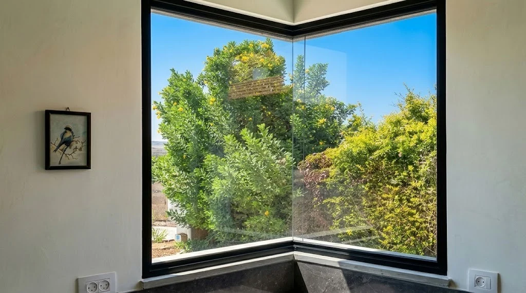 UPVC L Shape Window